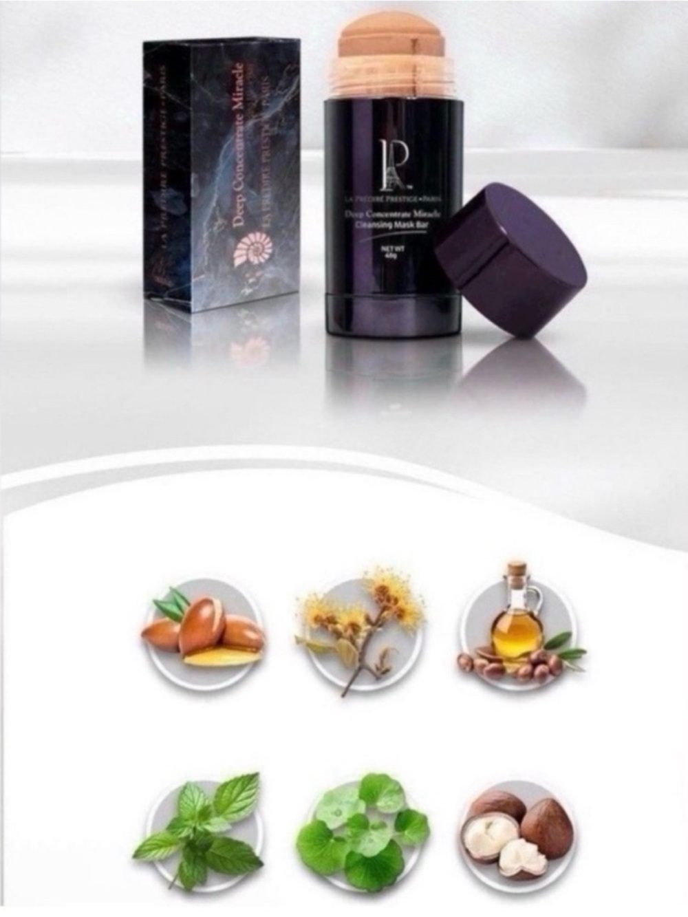 La Prestige Predire NIB Deep Concentrate Miracle Cleansing Mask Bar — 48g - Picture 2 of 3
